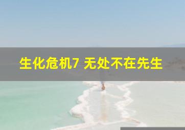 生化危机7 无处不在先生